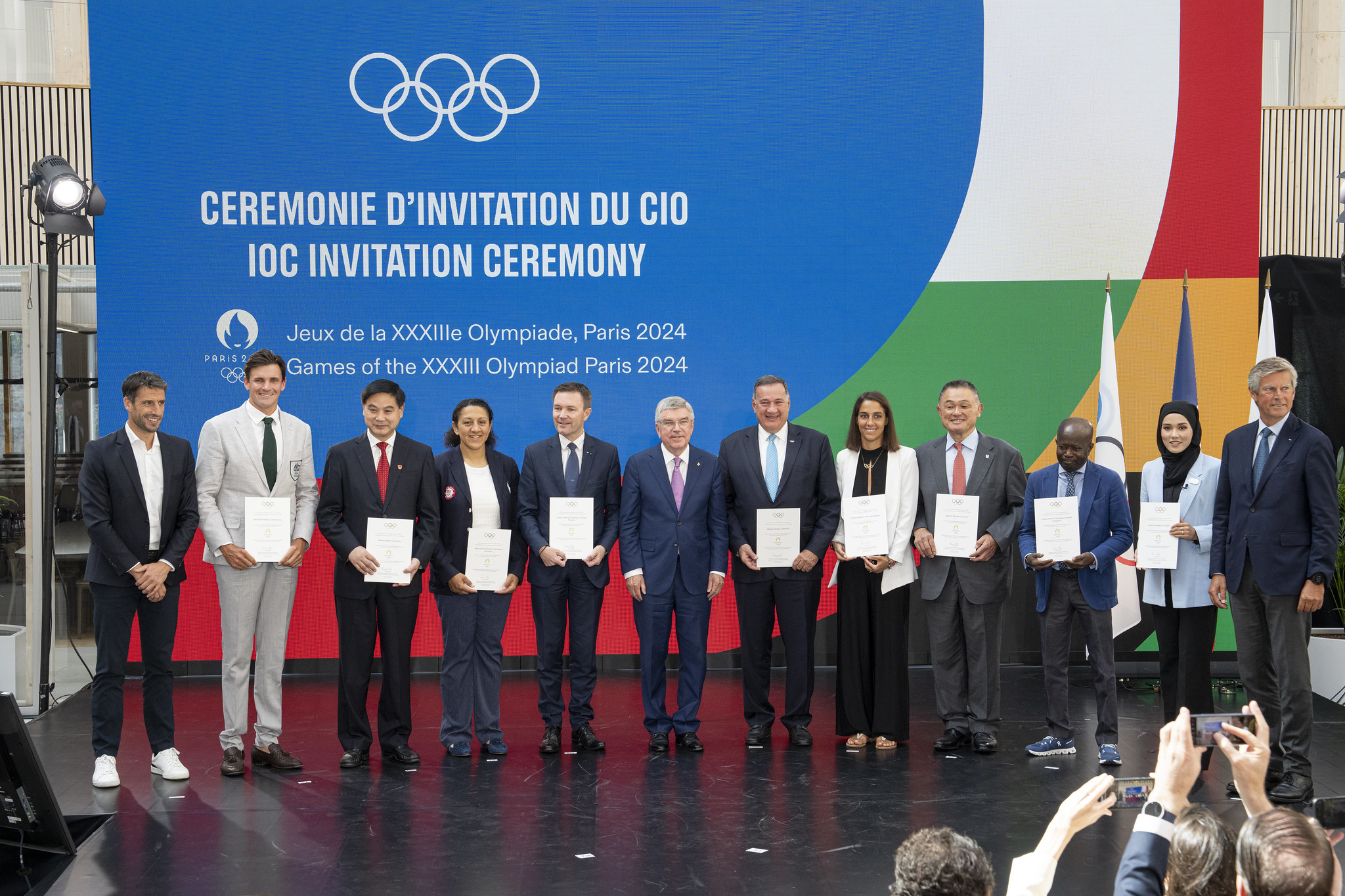 El COI invita a los CONs y a sus mejores atletas a los Juegos Olímpicos de París 2024