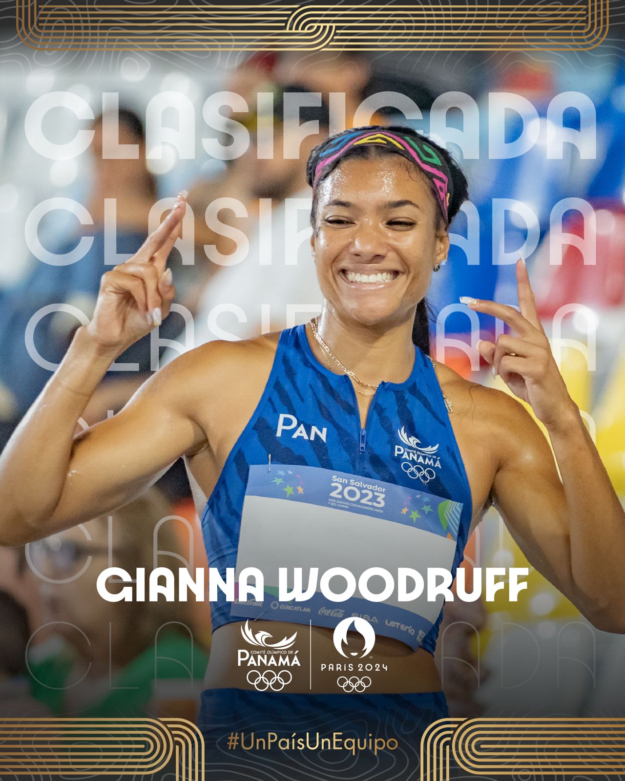 Gianna Woodruff disputó las semifinales del Mundial de Atletismo 2023 y consiguió su boleto a París 2024