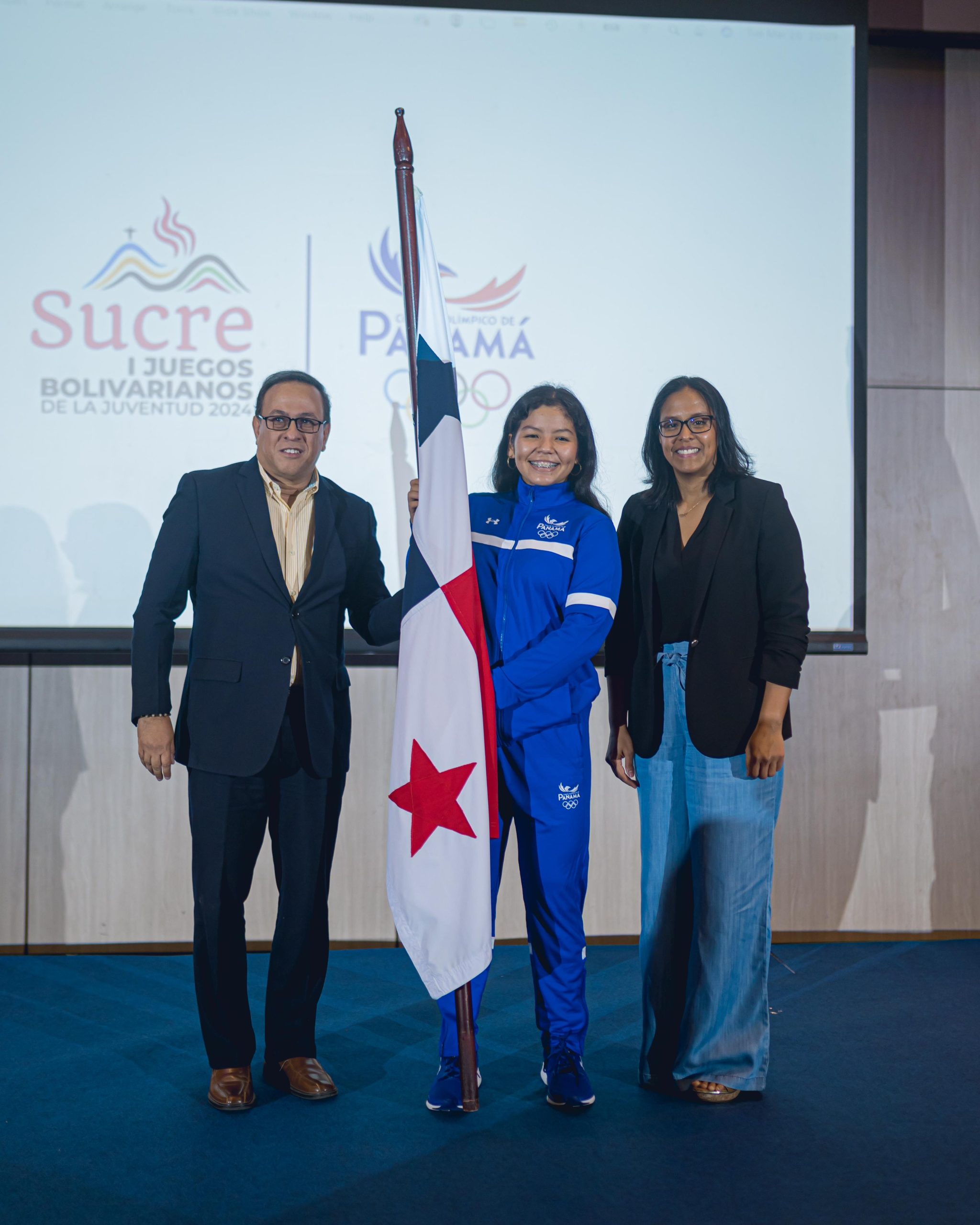Presentación de Delegación de Panamá para los I Juegos Bolivarianos de la Juventud Sucre 2024