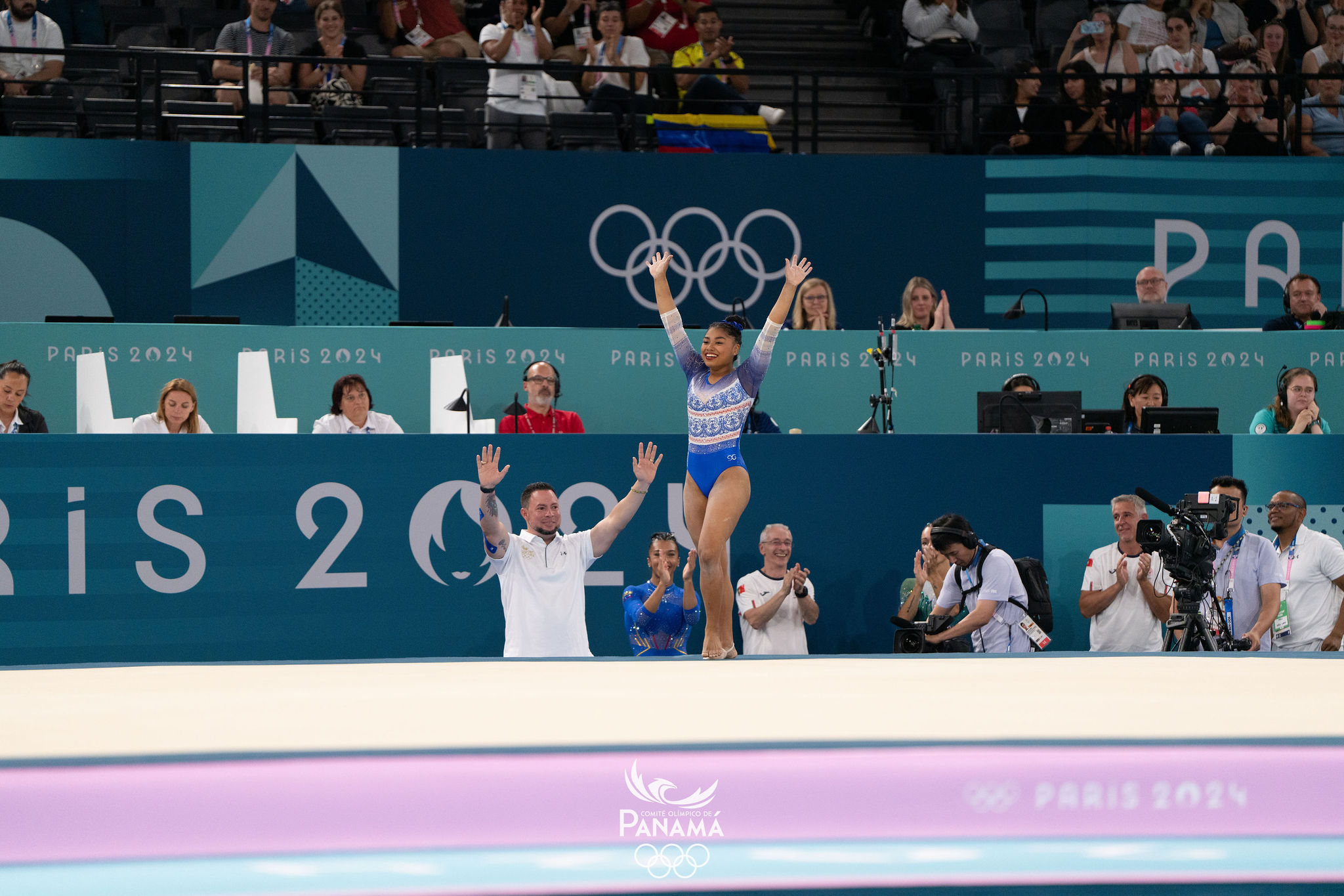 Emily Santos y Hillary Heron fueron las primeras atletas por Panamá en competir en París 2024