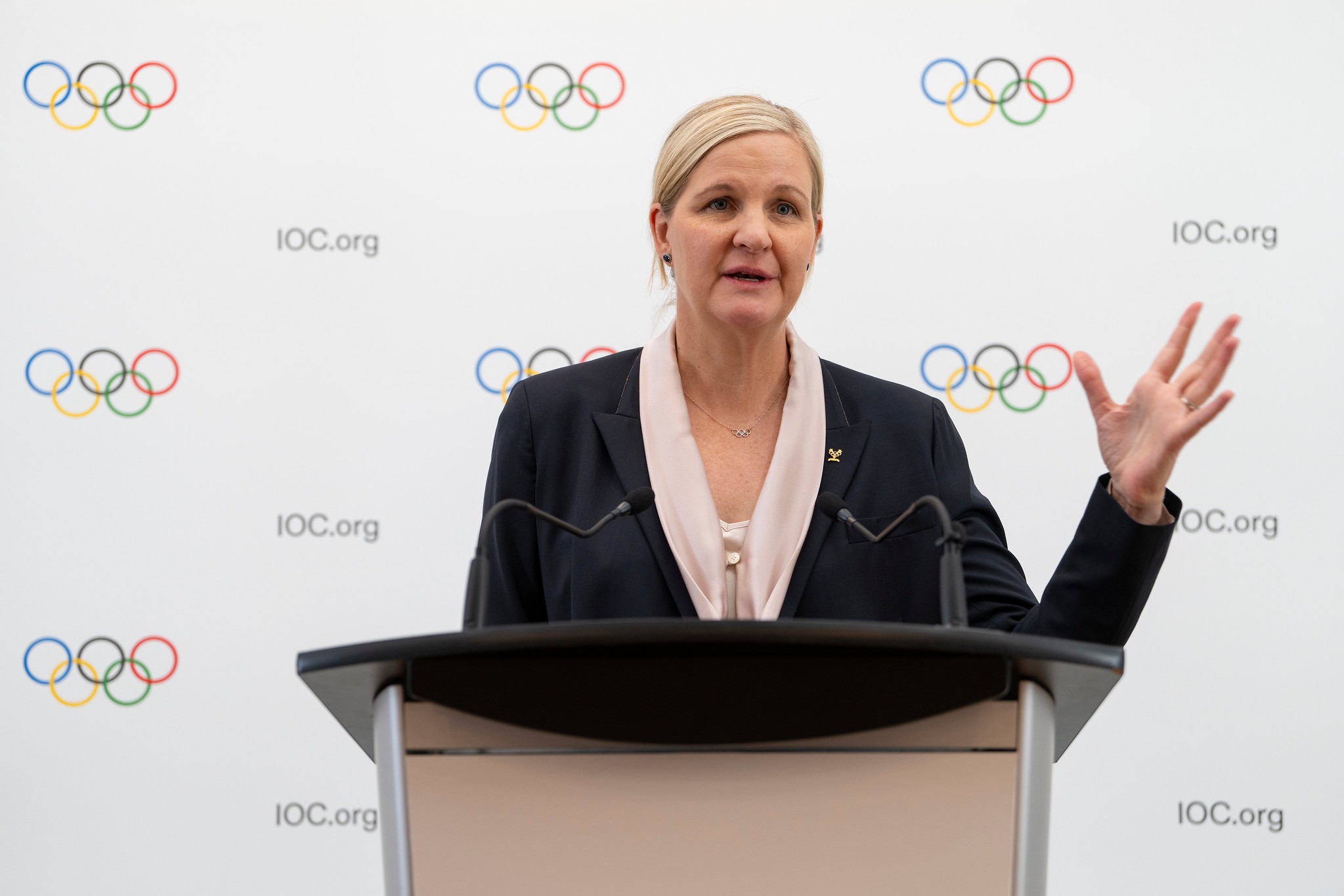 Kirsty Coventry, elegida como 10ª presidente del Comité Olímpico Internacional en la 144ª Sesión del COI en Grecia