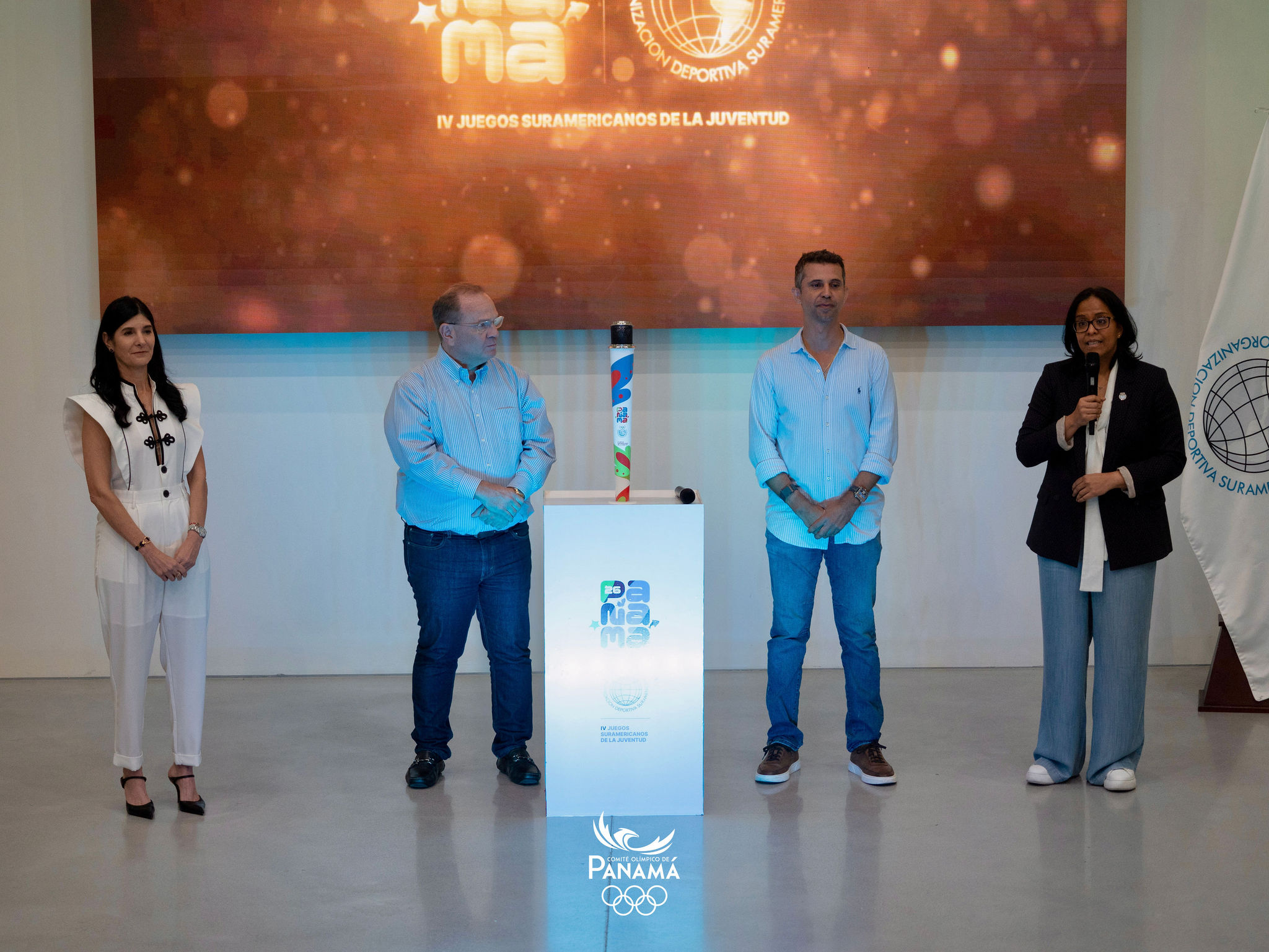 Panamá 2026 presenta su antorcha oficial: una llama que une a Suramérica