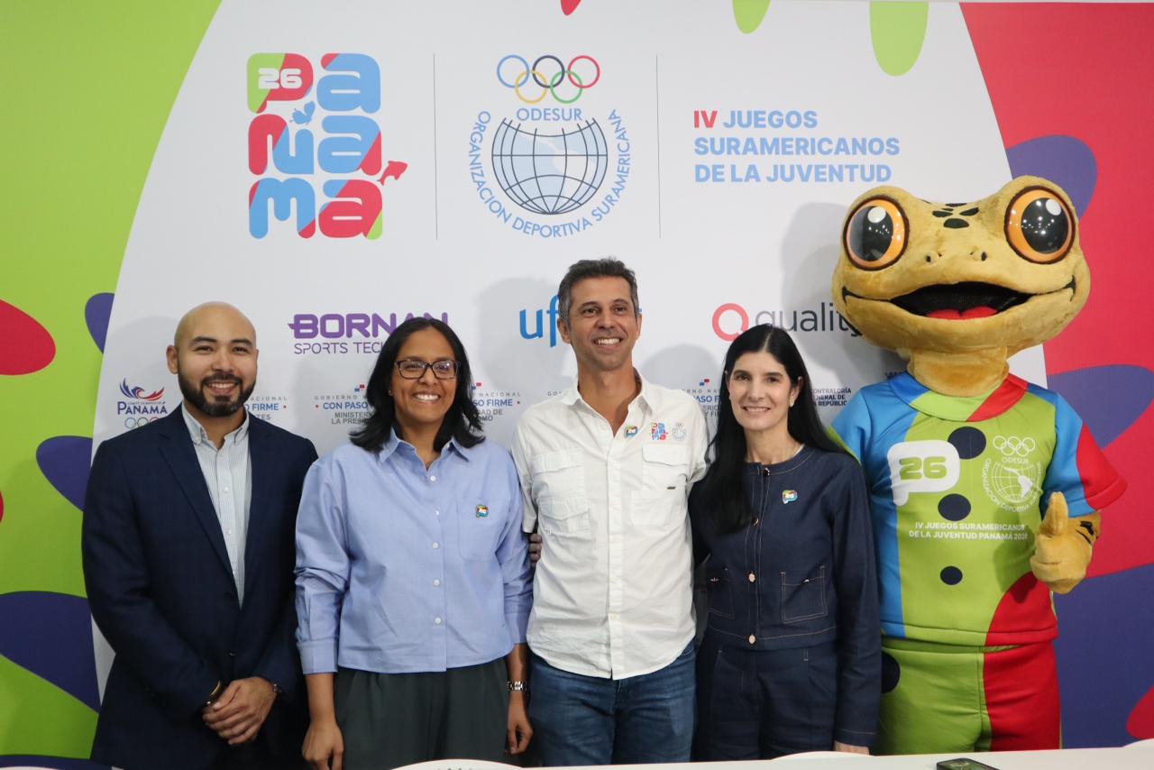 PANAMÁ 2026 PRESENTA EL RECORRIDO OFICIAL DE LA ANTORCHA DE LOS IV JUEGOS SURAMERICANOS DE LA JUVENTUD
