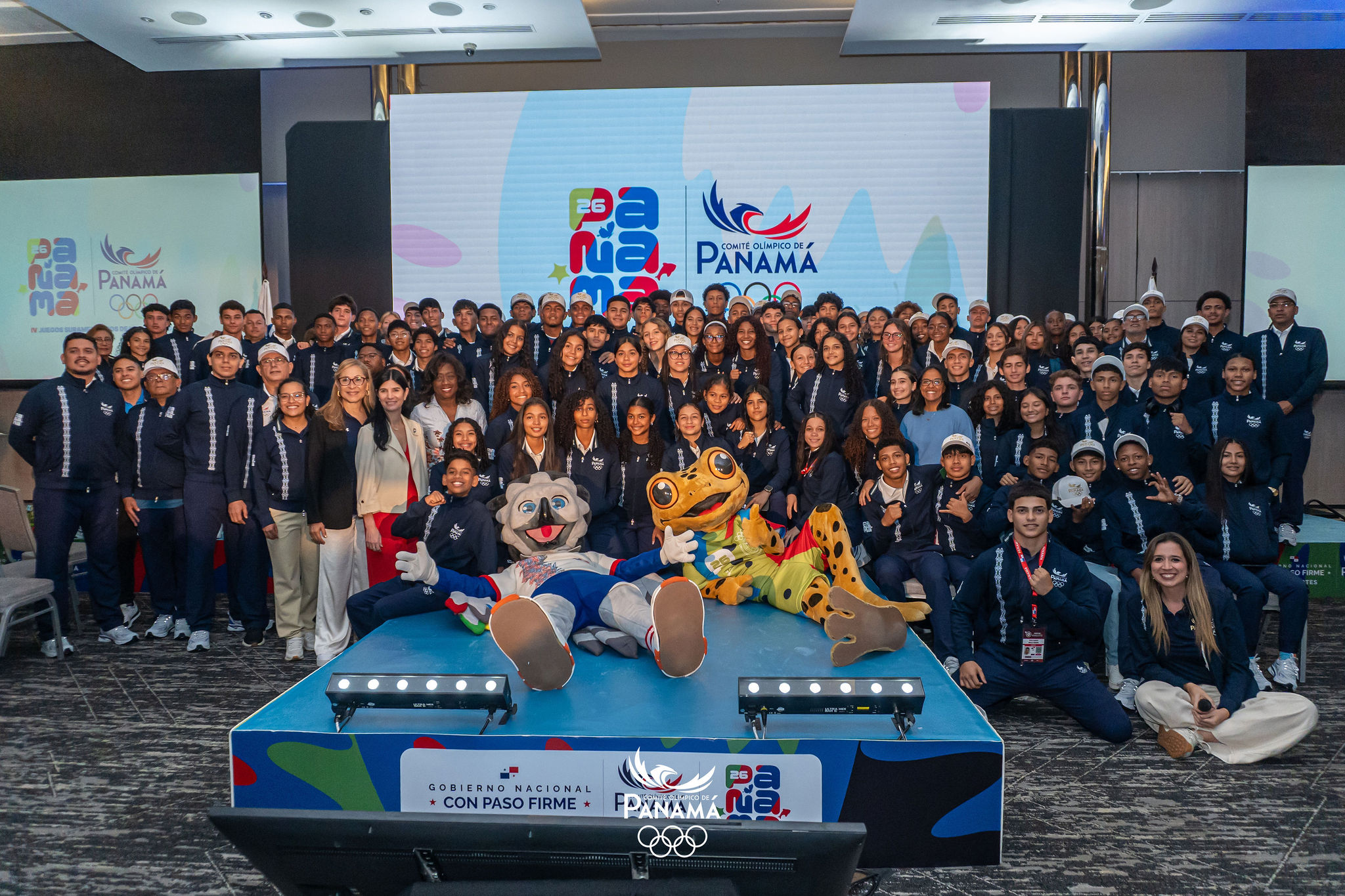 Panamá presenta oficialmente a su delegación para los IV Juegos Suramericanos de la Juventud Panamá 2026